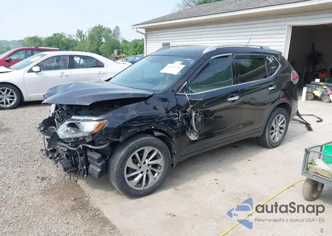 2014 Nissan Rogue Sl z USA, uszkodzony, nr VIN 5N1AT2MV5EC762139